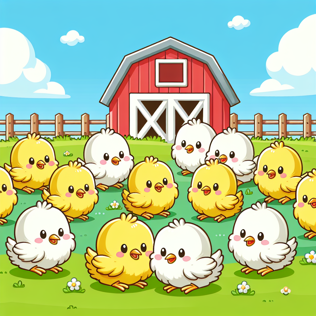 Charming Chicks Numbered Painting Kits