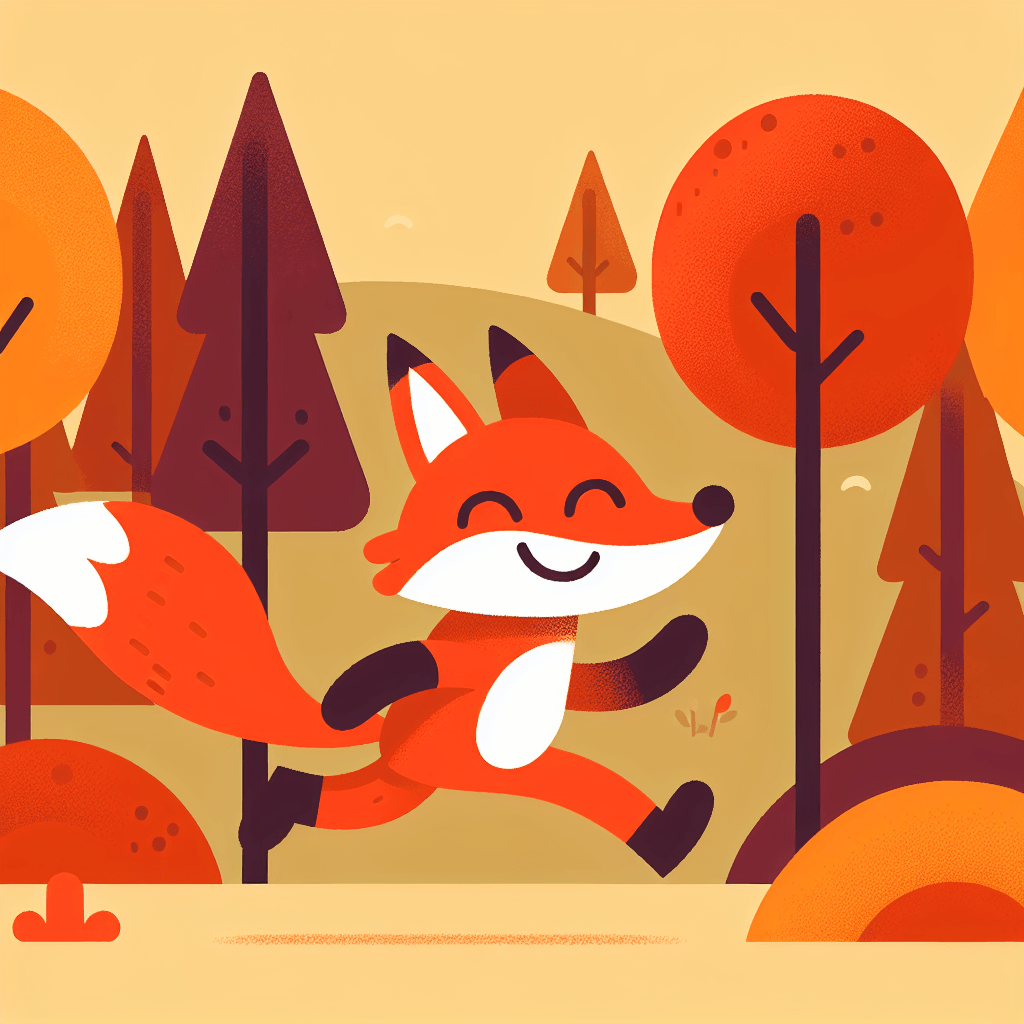 Forest Fox Frenzy Painting Number Kit