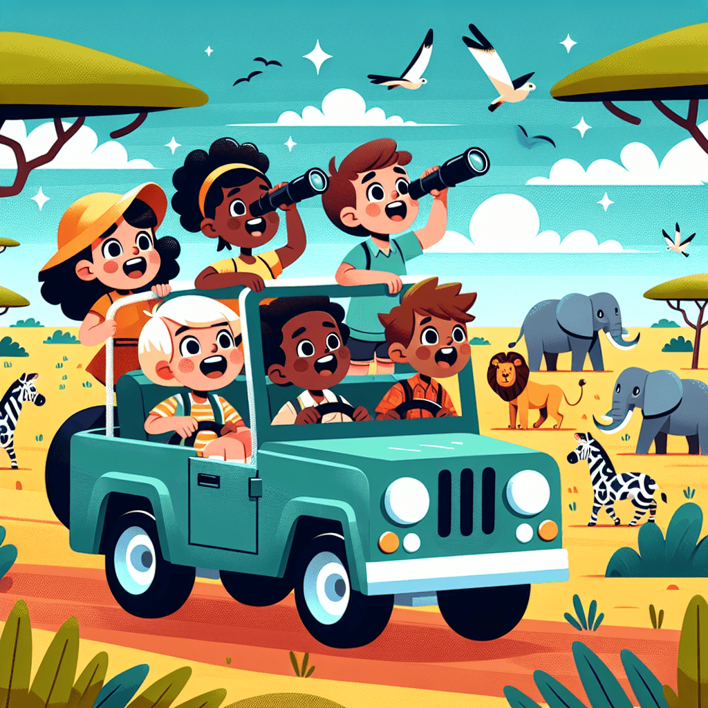 Safari Exploration Team Painting By Numbers Kit