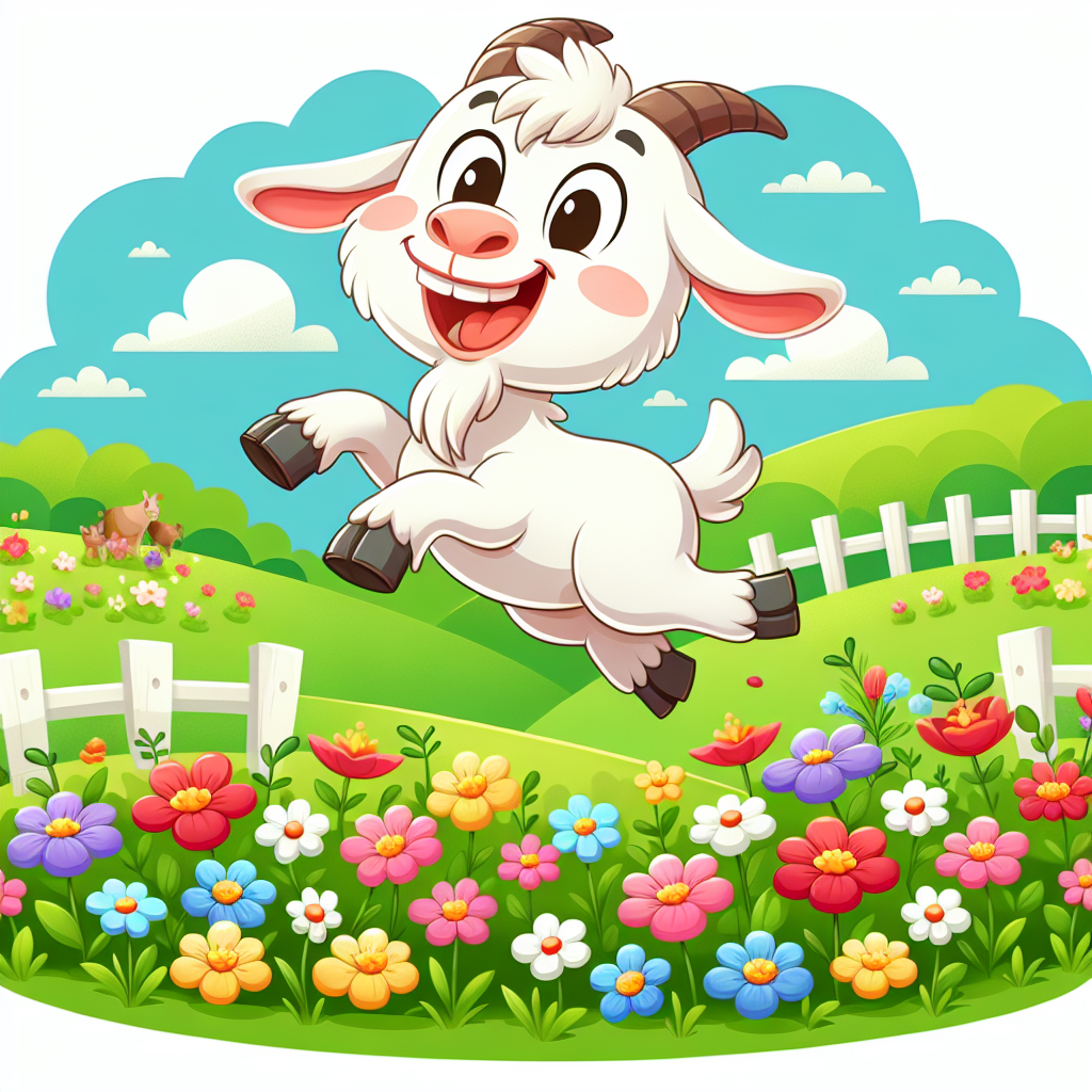 Silly Goat On The Farm Paint By Numbers Kits