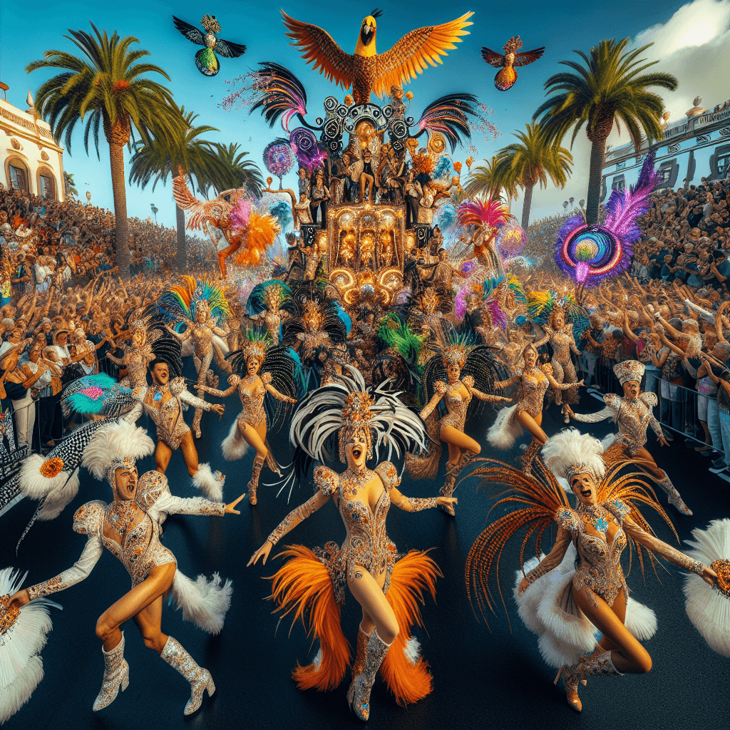 Tenerife Carnival - Spain Paint By Number