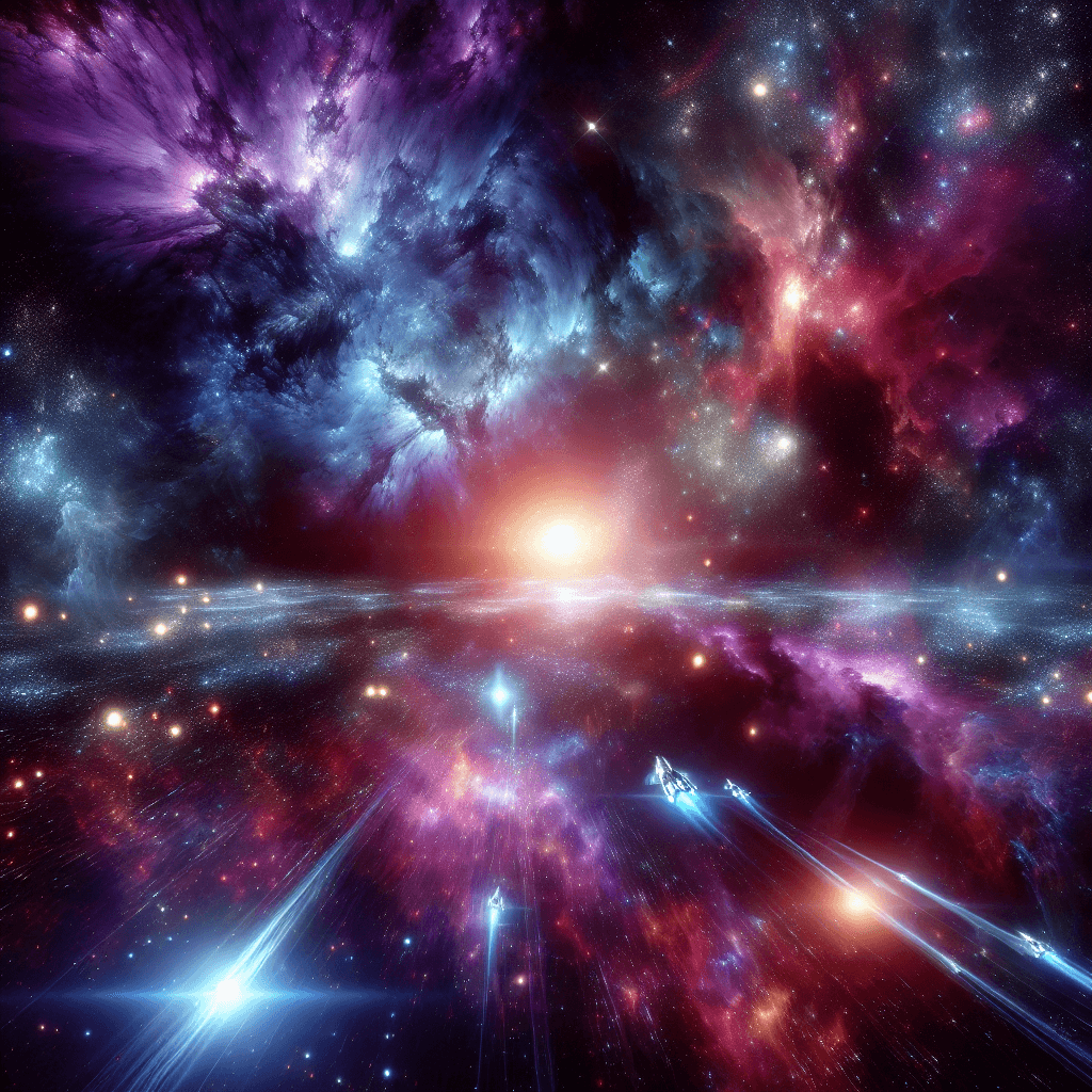 Space Explorer's Odyssey Number Painting