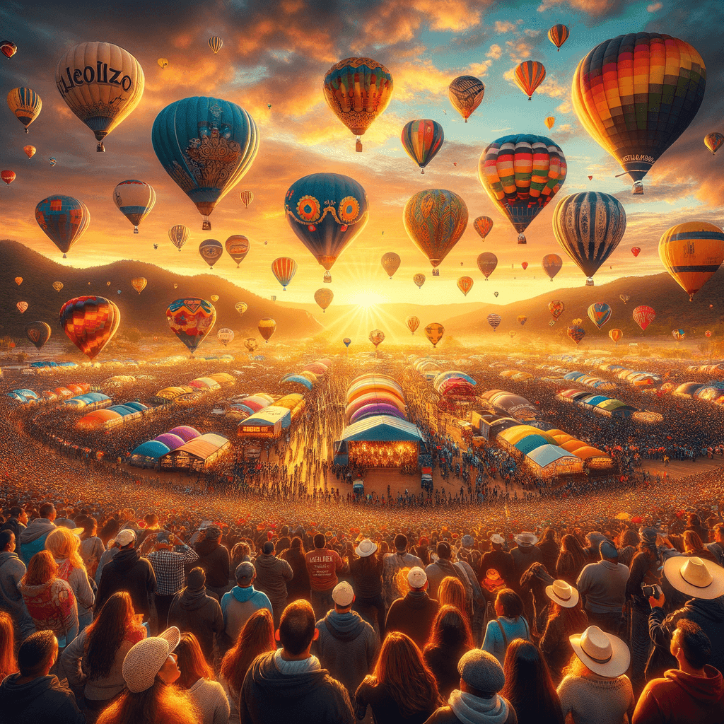 Festival Internacional Del Globo - Mexico Paint By Numbers