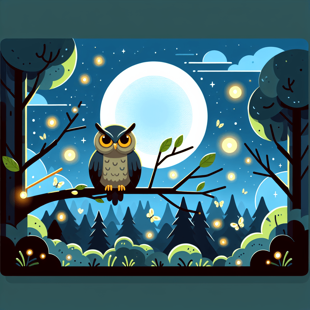 Moonlit Forest Adventure Paint By Number