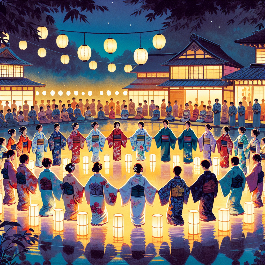 O-bon - Japan Number Painting