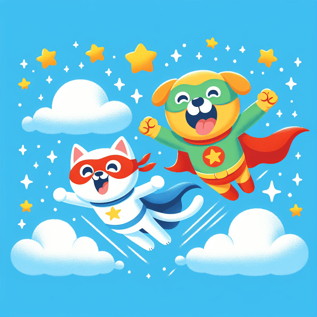 Silly Superhero Pets Paint By Numbers Kits
