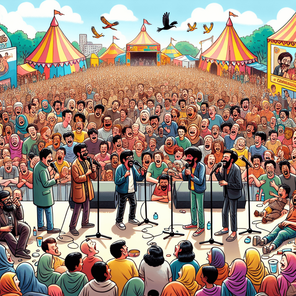 Montreal Just For Laughs - Montreal, Canada Paint By Color