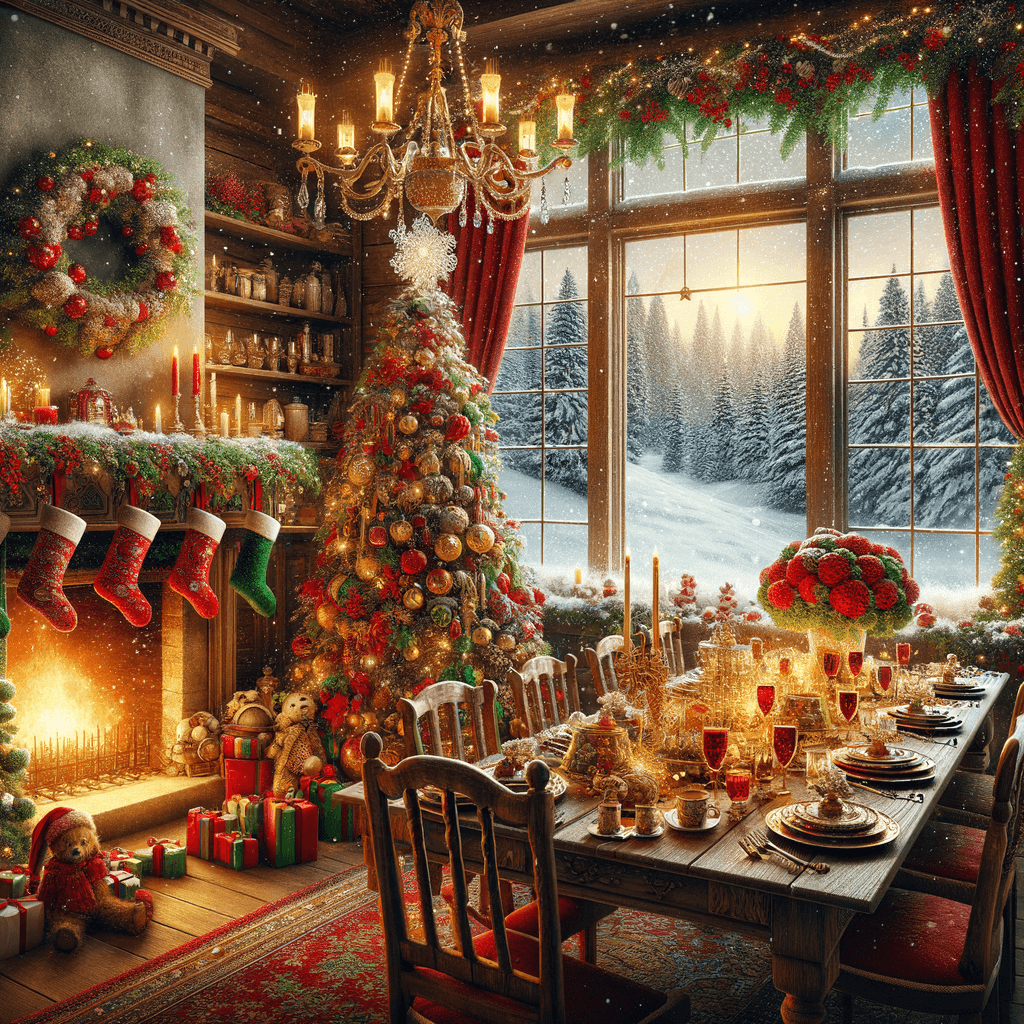 Christmas Cheer Harmony - DIY Painting By Numbers Kit