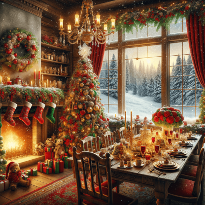 Christmas Cheer Harmony - DIY Painting By Numbers Kit