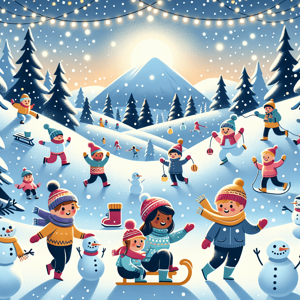 Winter Wonderland Exploration Paint By Number
