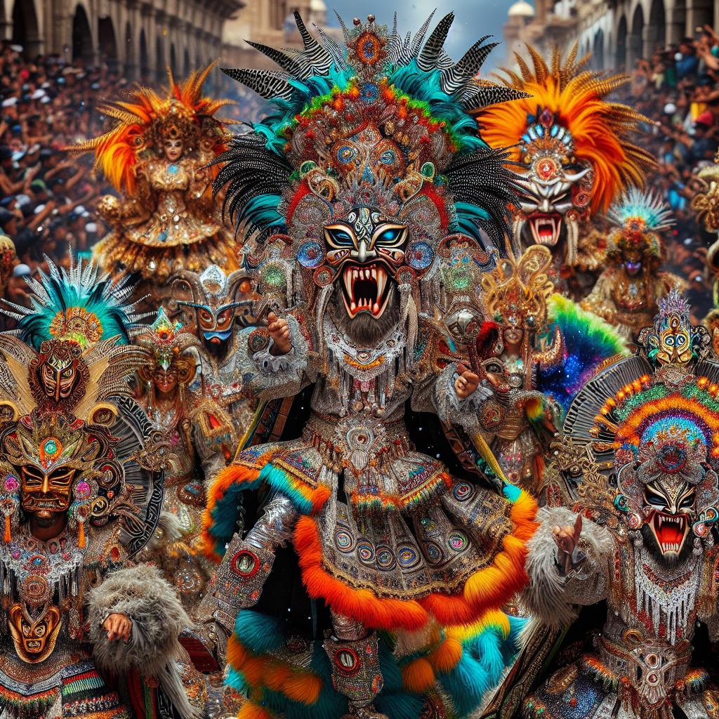 Diablada - Bolivia Number Painting