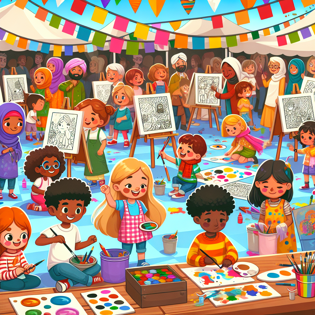 Festival Of Imagination Paint By Color