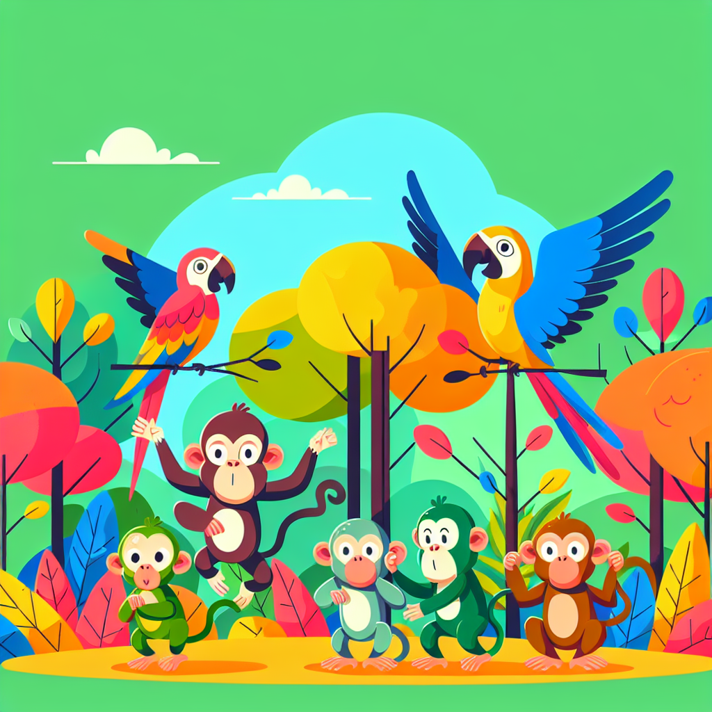 Joyous Jungle Jubilee Paint By Number