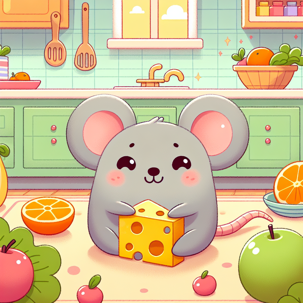 Joyful Mouse Painting By Numbers Kit