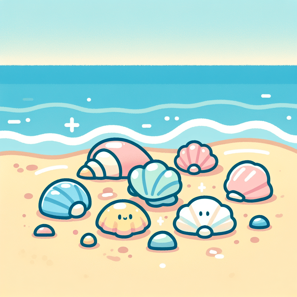 Seashell Serenade Painting Number Kit