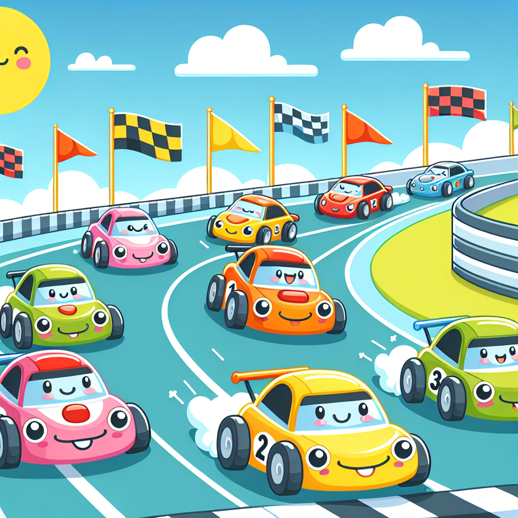Exciting Race Cars Paint By Numbers