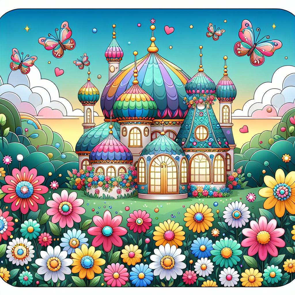 Whimsical Fairy House Paint By Numbers Art