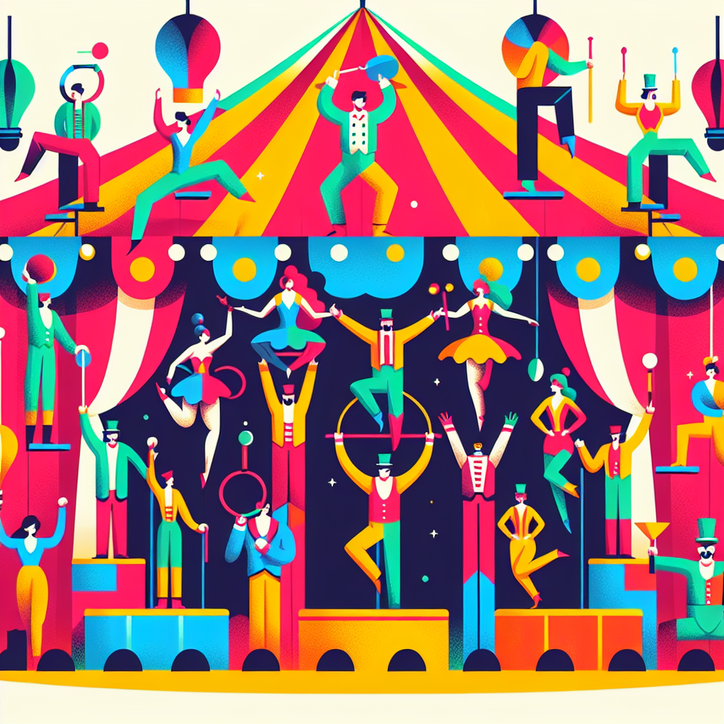 Circus Wonders Spectacle DIY Paint By Numbers
