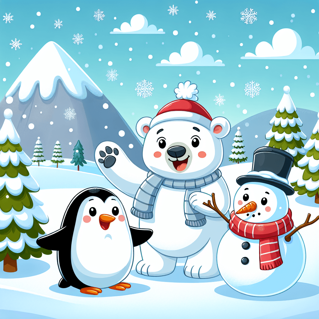 Winter Wonderland With Friends Numbered Painting Kits