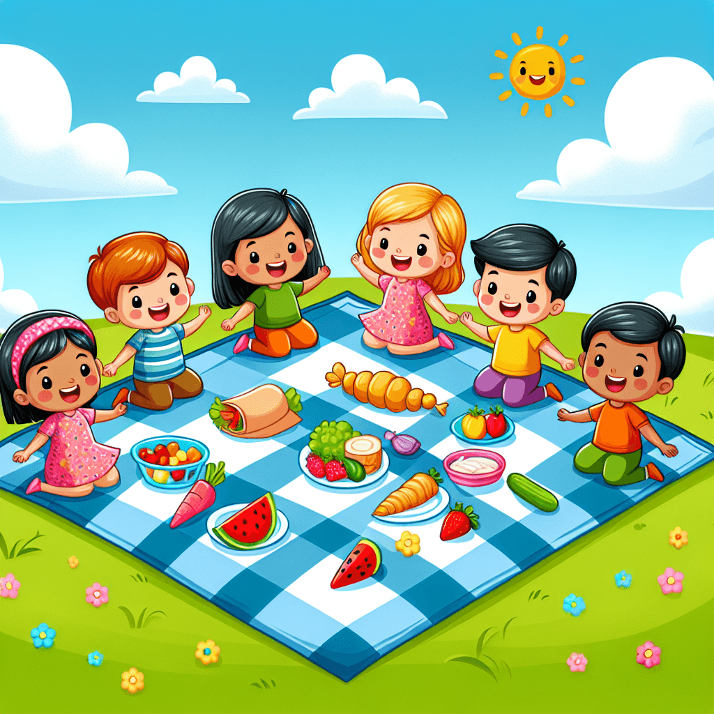 Joyful Picnic Paint By Numbers Kits