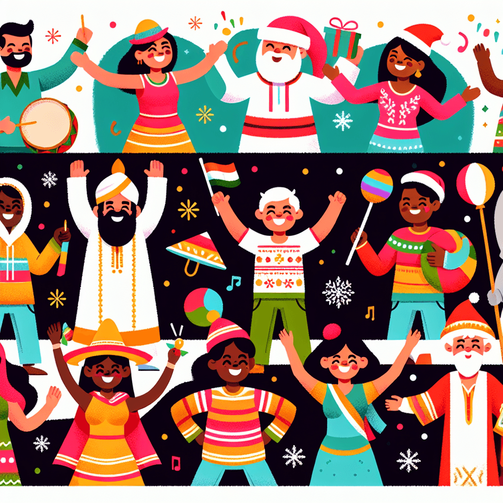 Happy Holiday Friends Painting Number Kit