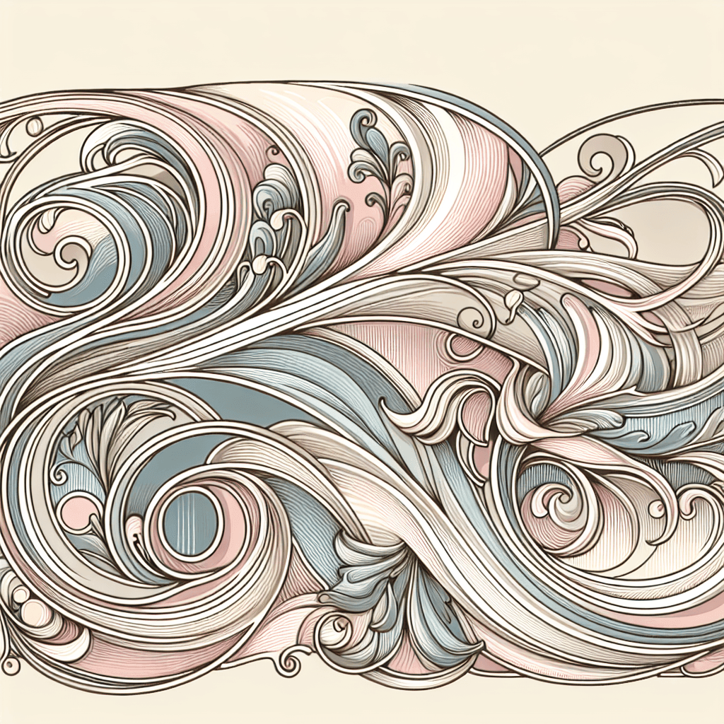Glamorous Art Nouveau Elegance Paint By Numbers