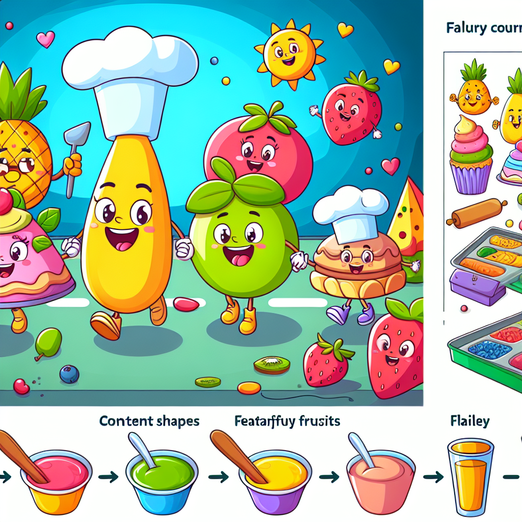 Creative Food Adventure Numbered Painting Kits