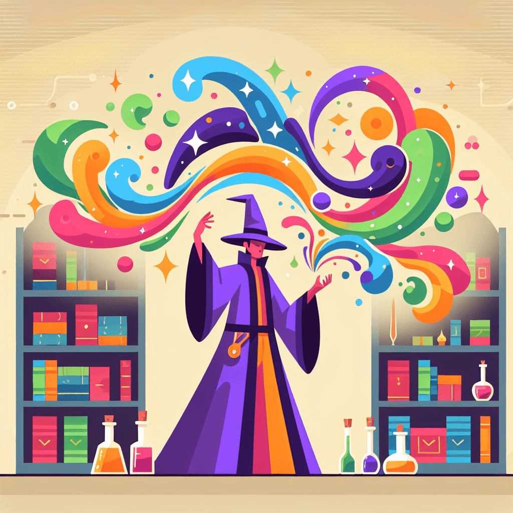Fantasy Wizard Academy Paint By Color