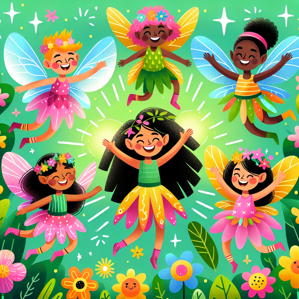 The Happy Adventure In Fairyland Painting Number Kit