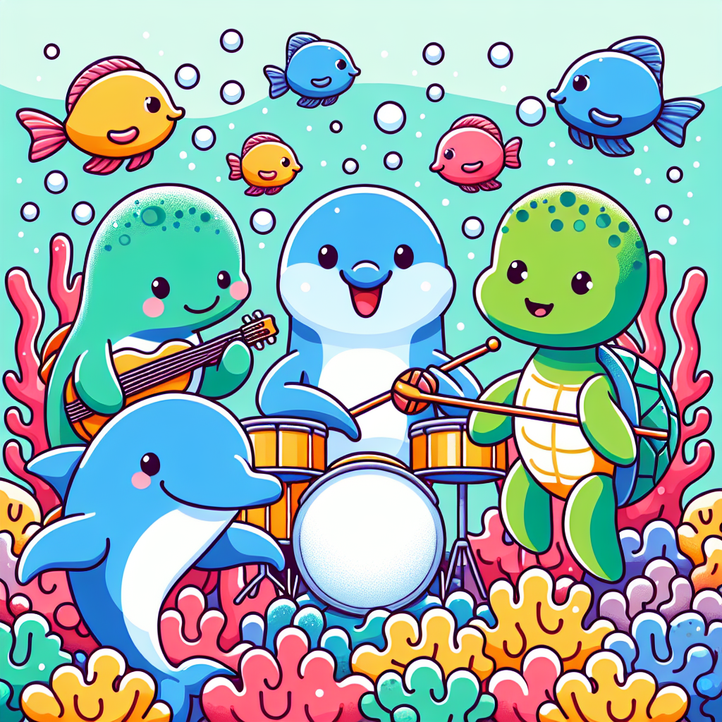 Marine Life Symphony Numbered Painting Kits