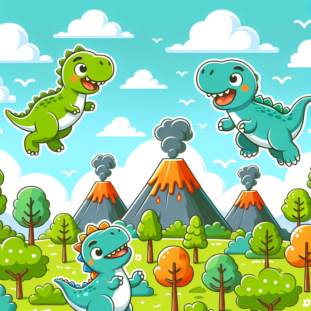 Dinosaur Fun Zone Paint By Numbers Kits