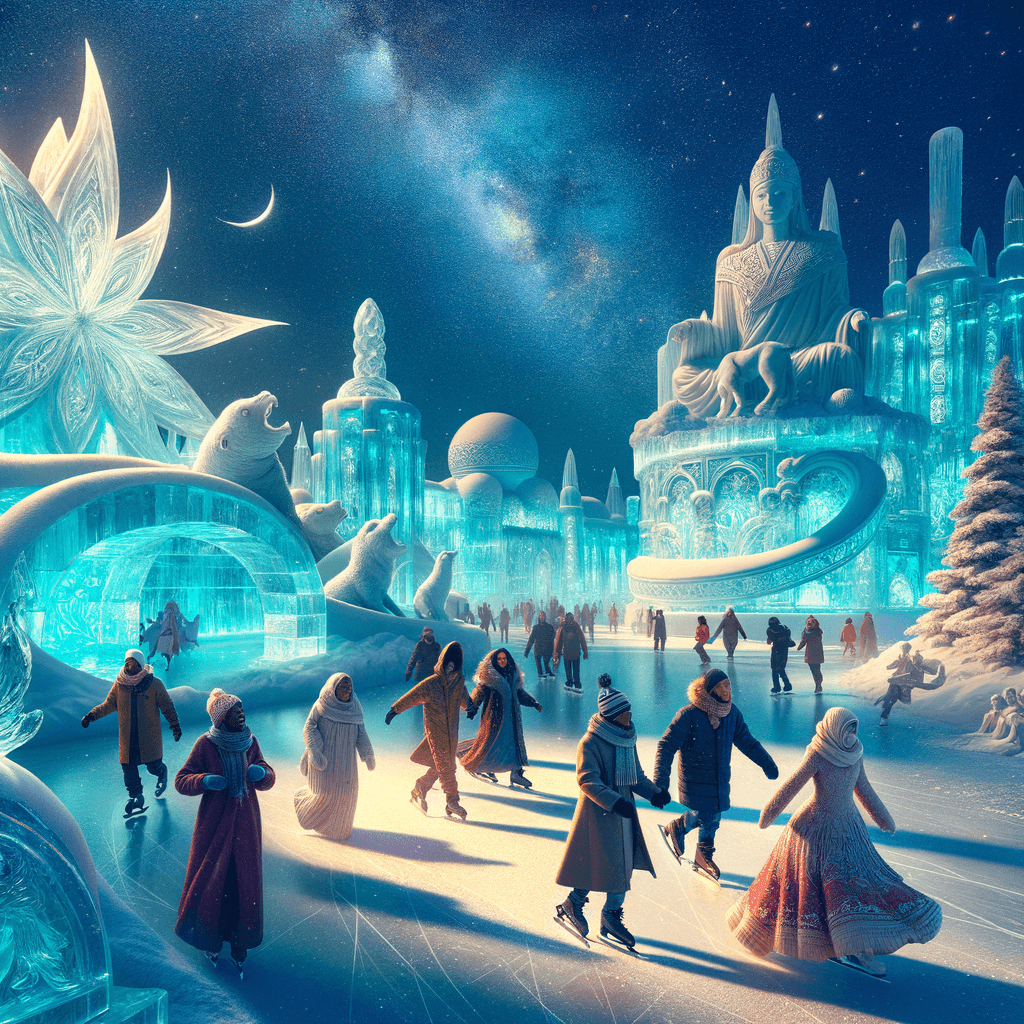 Snow And Ice Festival - Harbin Numbered Painting Kits