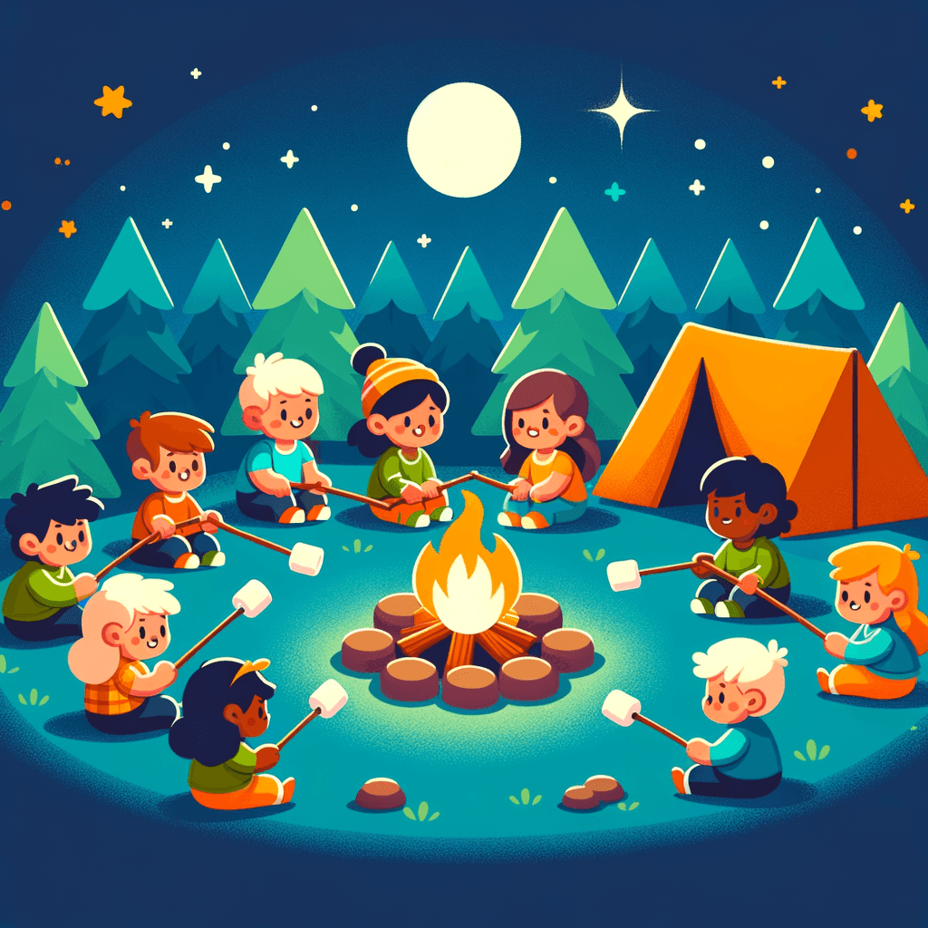 Happy Camping Adventure Painting By Numbers Kit