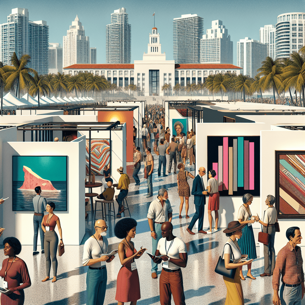 Art Basel - Miami Beach DIY Paint By Numbers