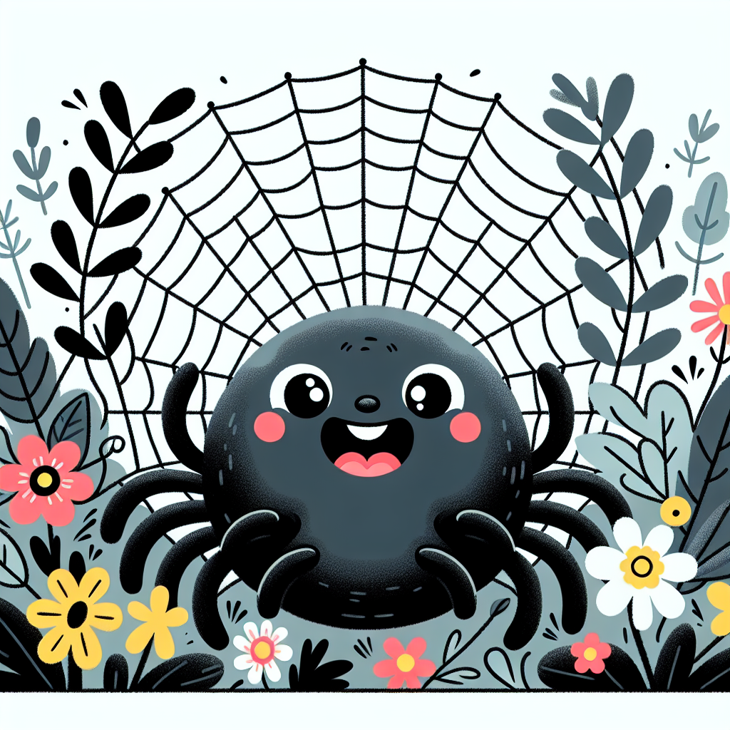 Sunny Spider Painting By Numbers Kit