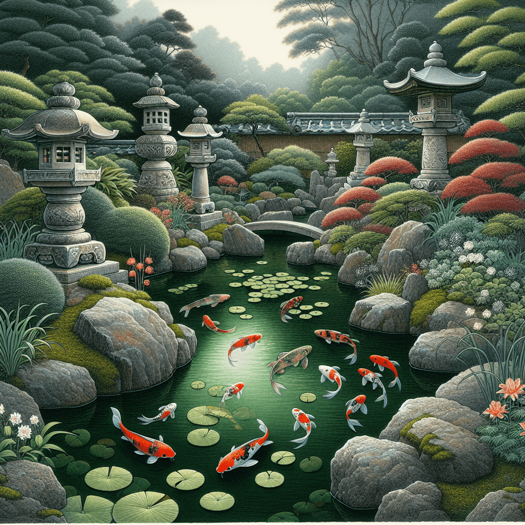 Secluded Japanese Garden - DIY Painting By Numbers Kit – Artistry Rack