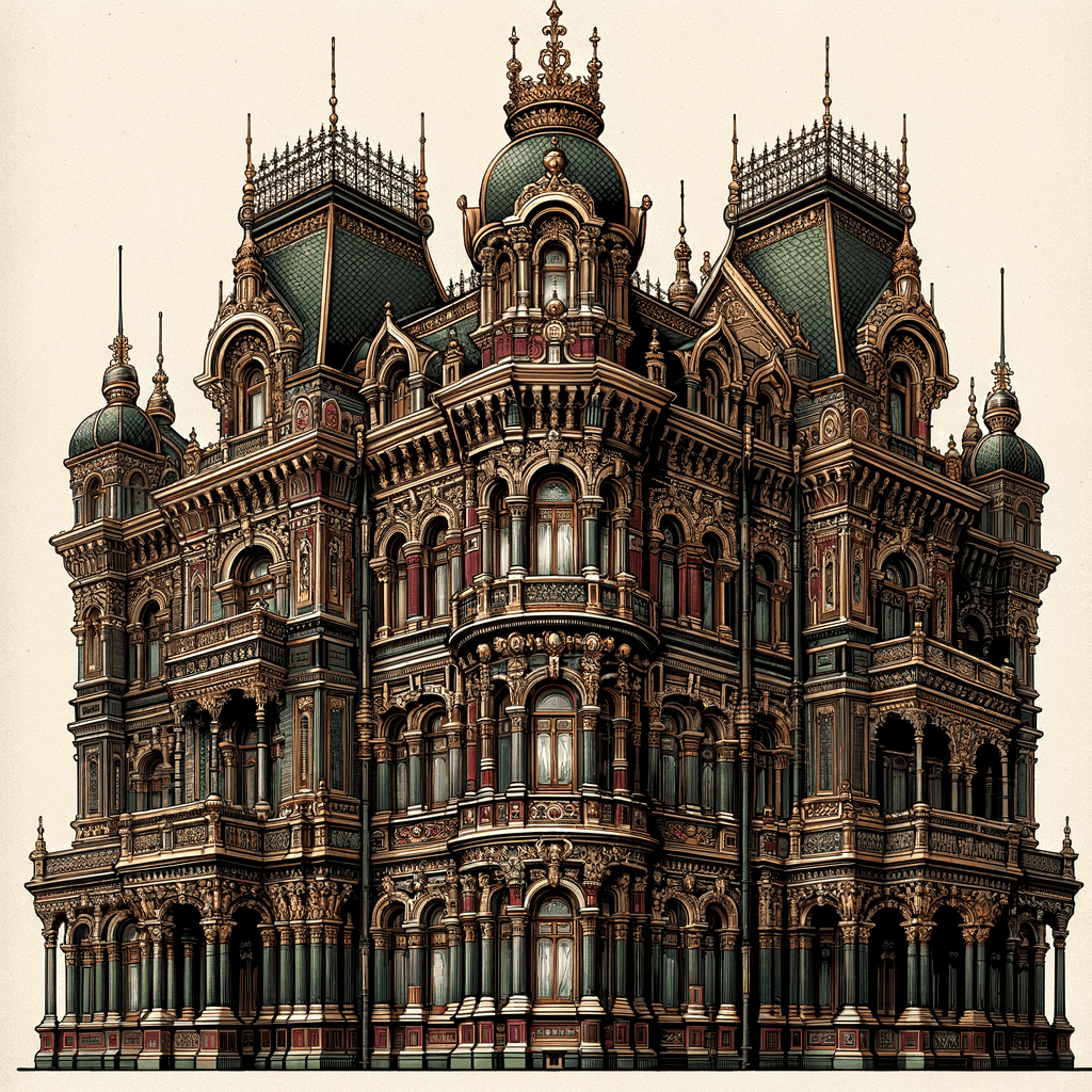 Elegant Victorian Splendor Paint By Numbers Art