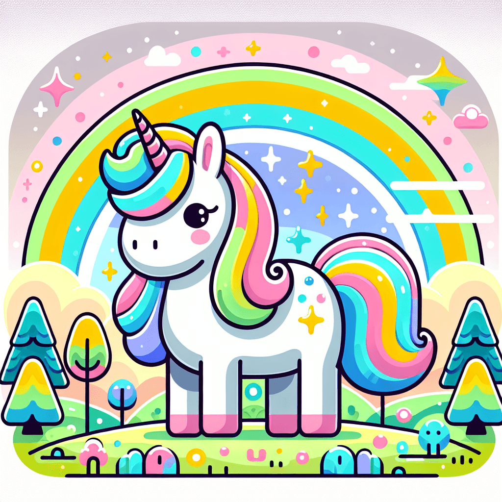 Gentle Unicorn Paint By Numbers Art