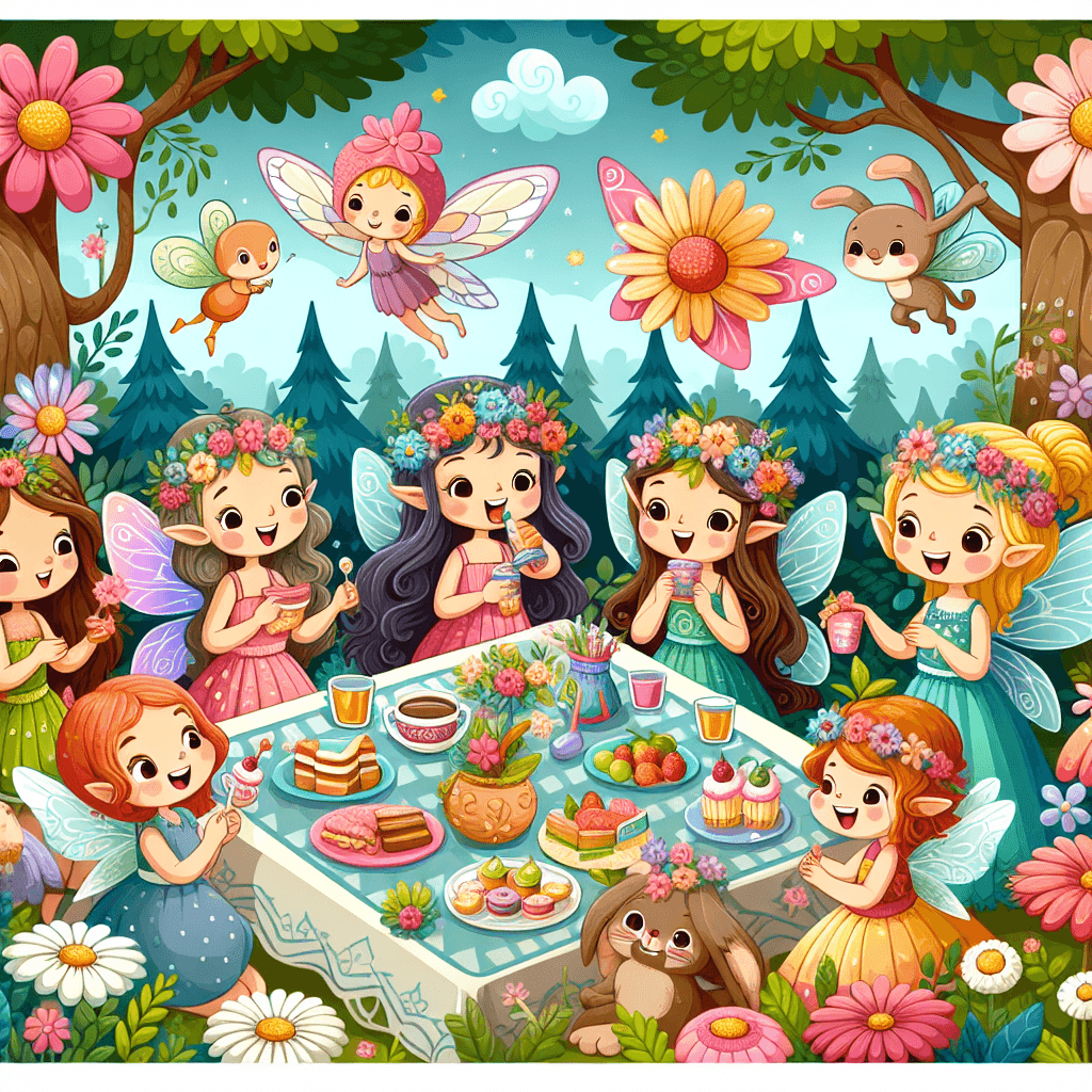 Fanciful Garden Party DIY Paint By Numbers