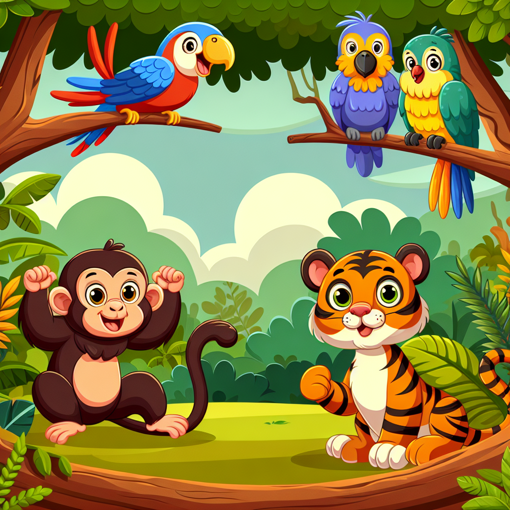 Charming Jungle Expedition Paint By Numbers