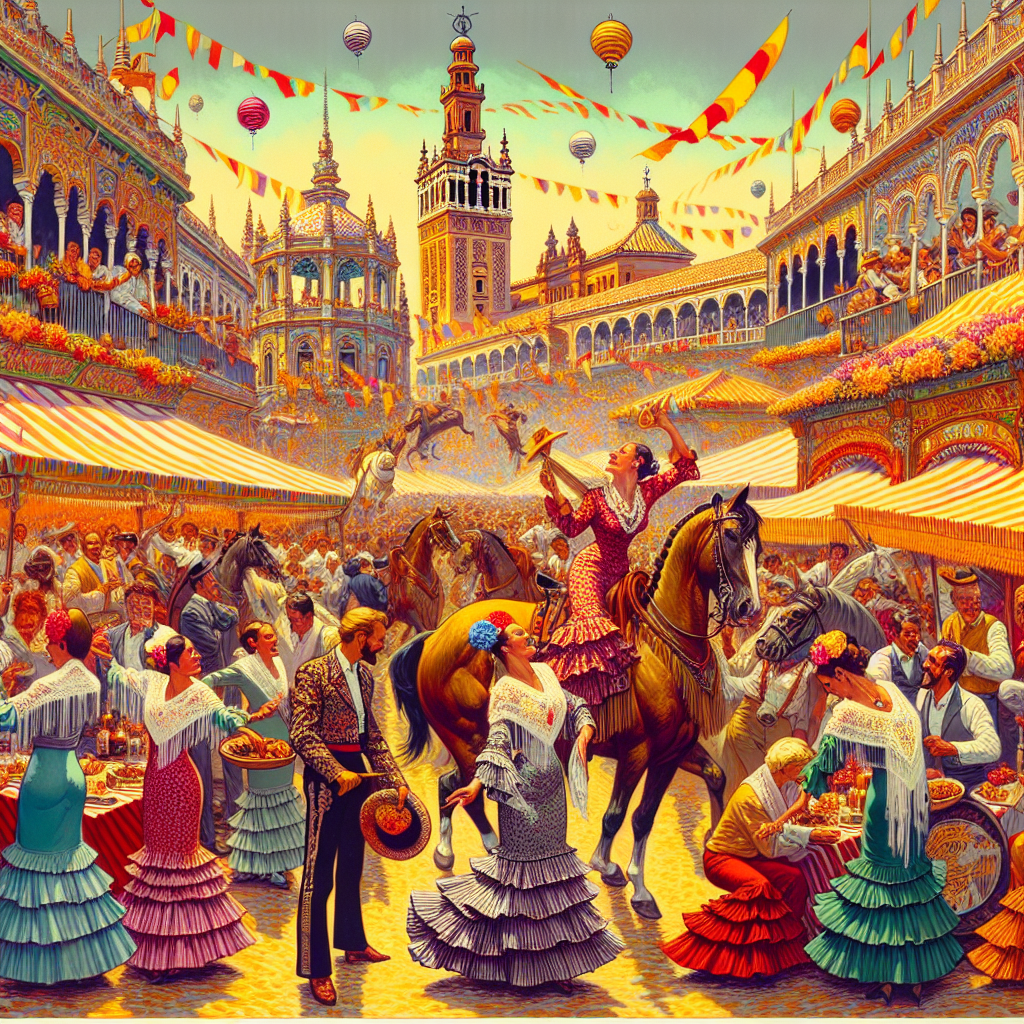 Feria De Sevilla - Spain Numbered Painting Kits