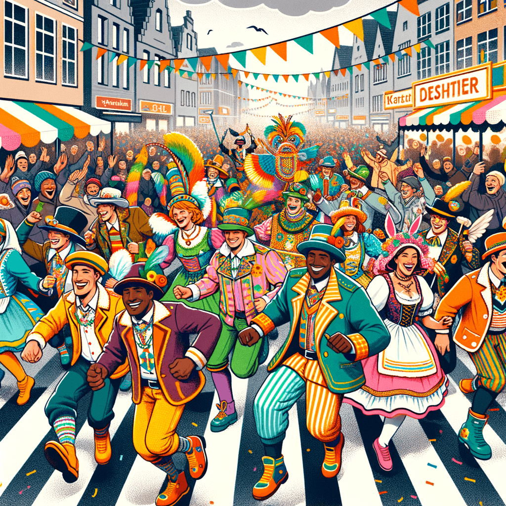 Fasching - Germany Paint By Color