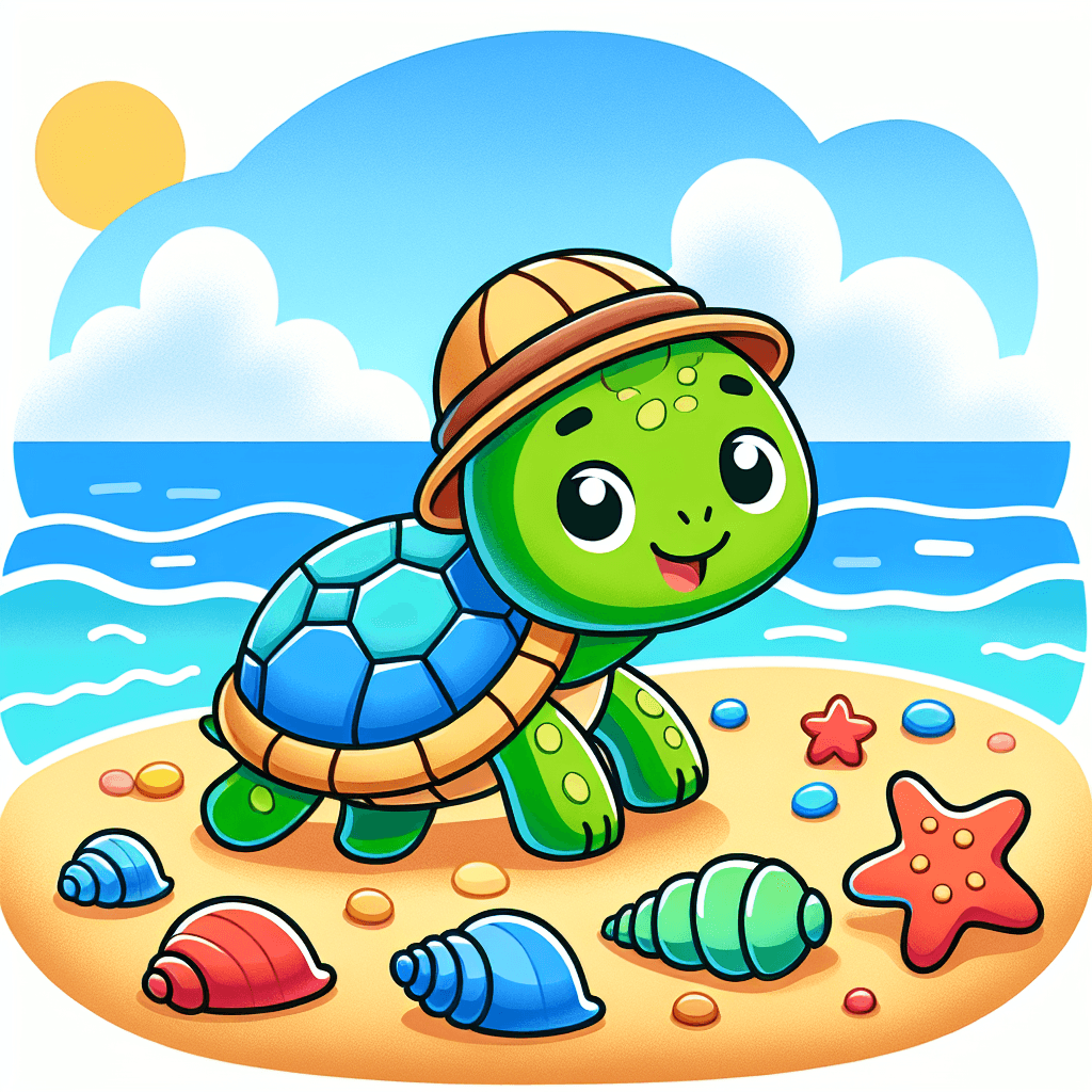 Whimsical Turtle Adventurer Paint By Numbers Kits