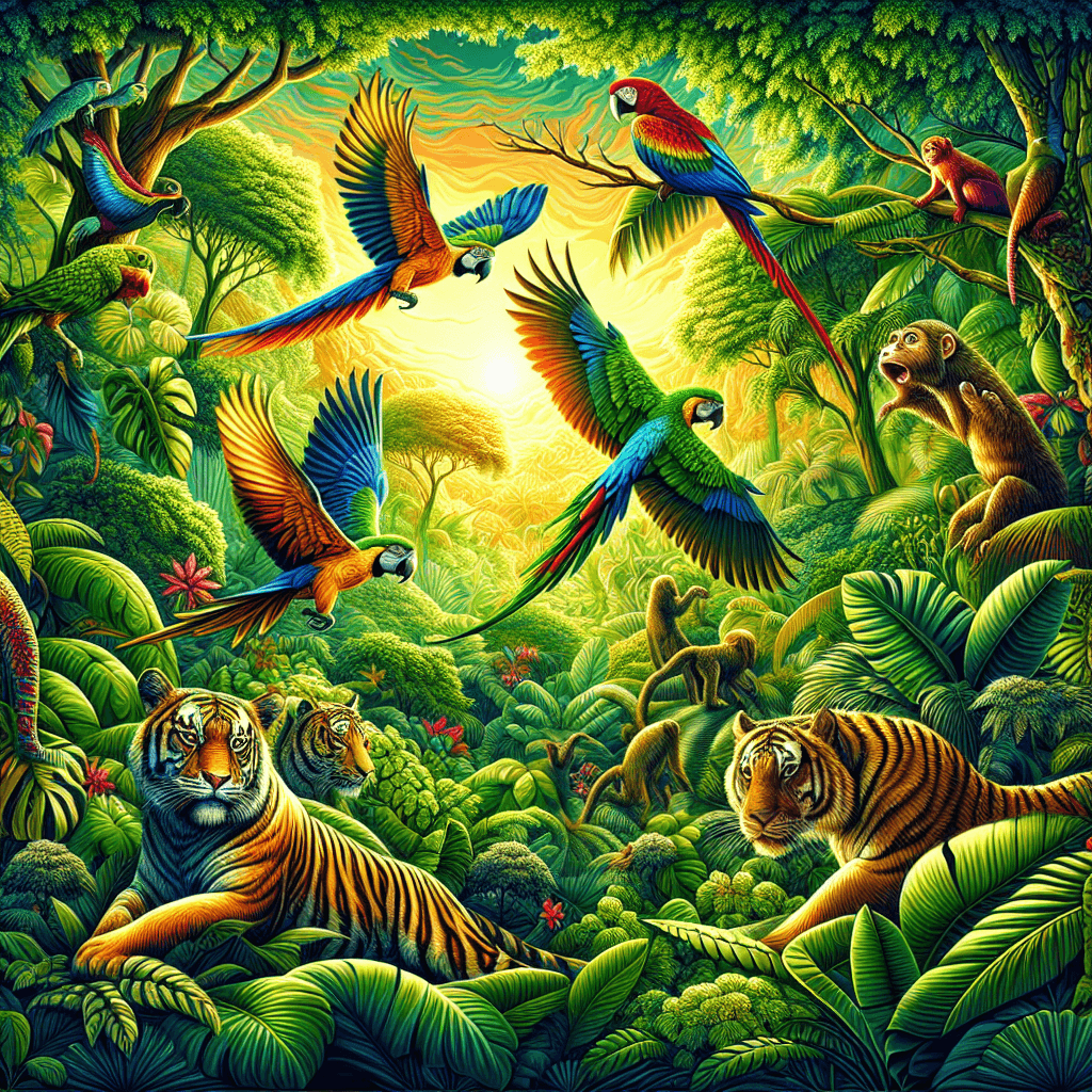Captivating Jungle Adventure Paint By Number