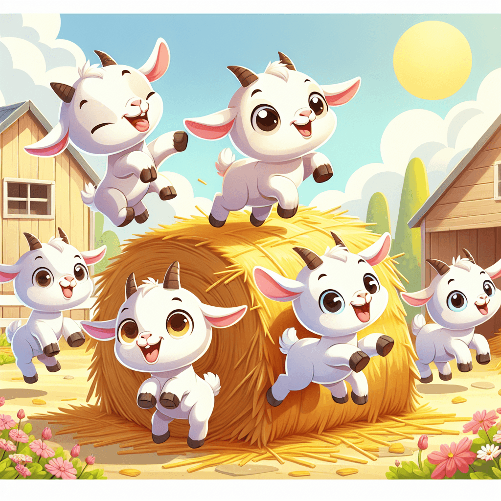 Gallivanting Goats Painting Number Kit