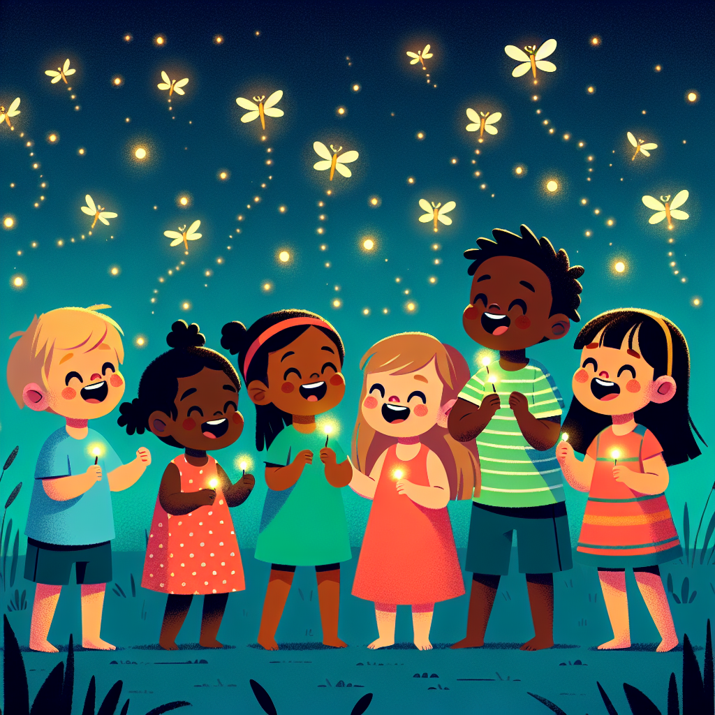 Firefly Night Parade Paint By Numbers Art
