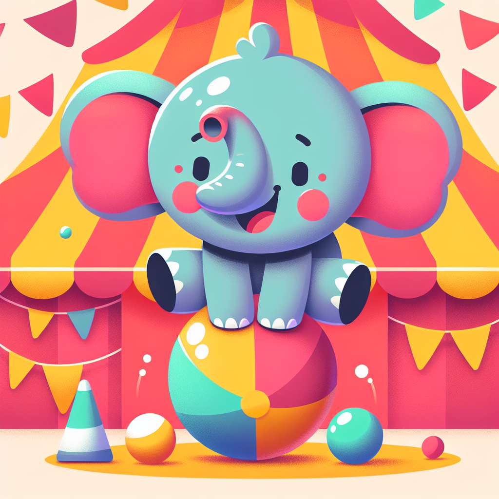 Circus Fun With Animals DIY Paint By Numbers