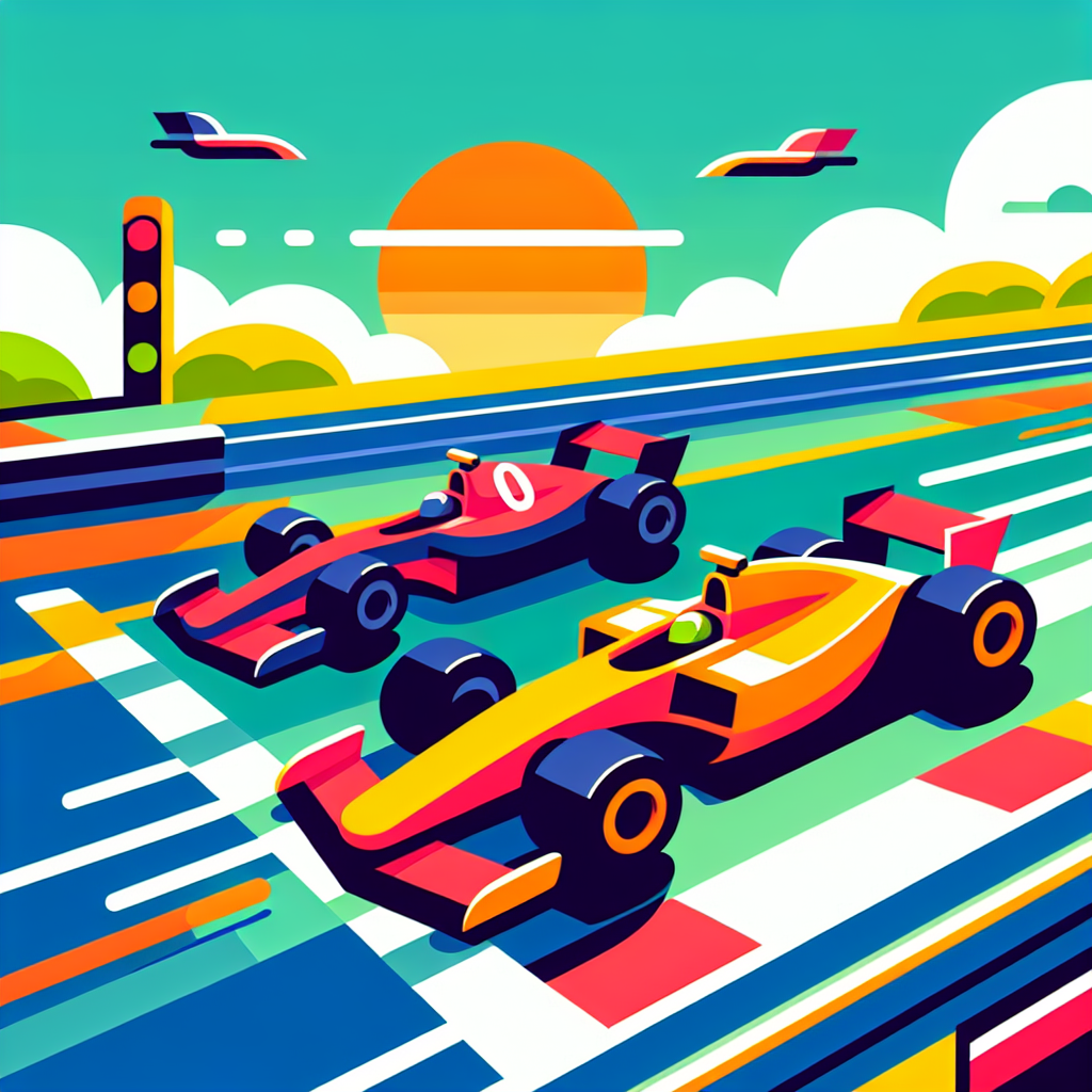 Racing Rivals Paint By Numbers Kits
