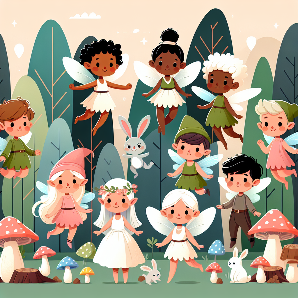 Fairy Forest Friends Paint By Color