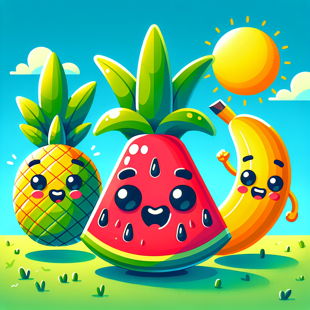 Gigantic Fruit Adventure Numbered Painting Kits